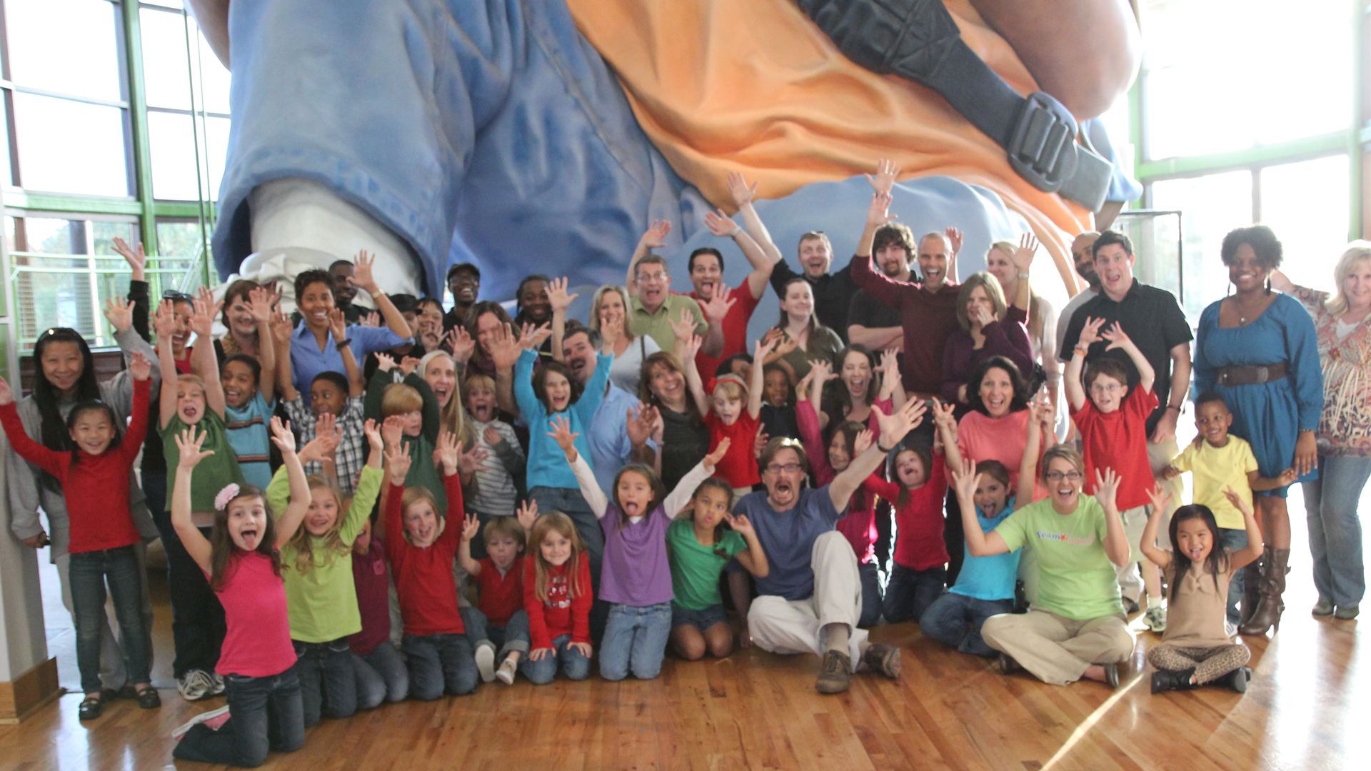 EdVenture shooting wrap
