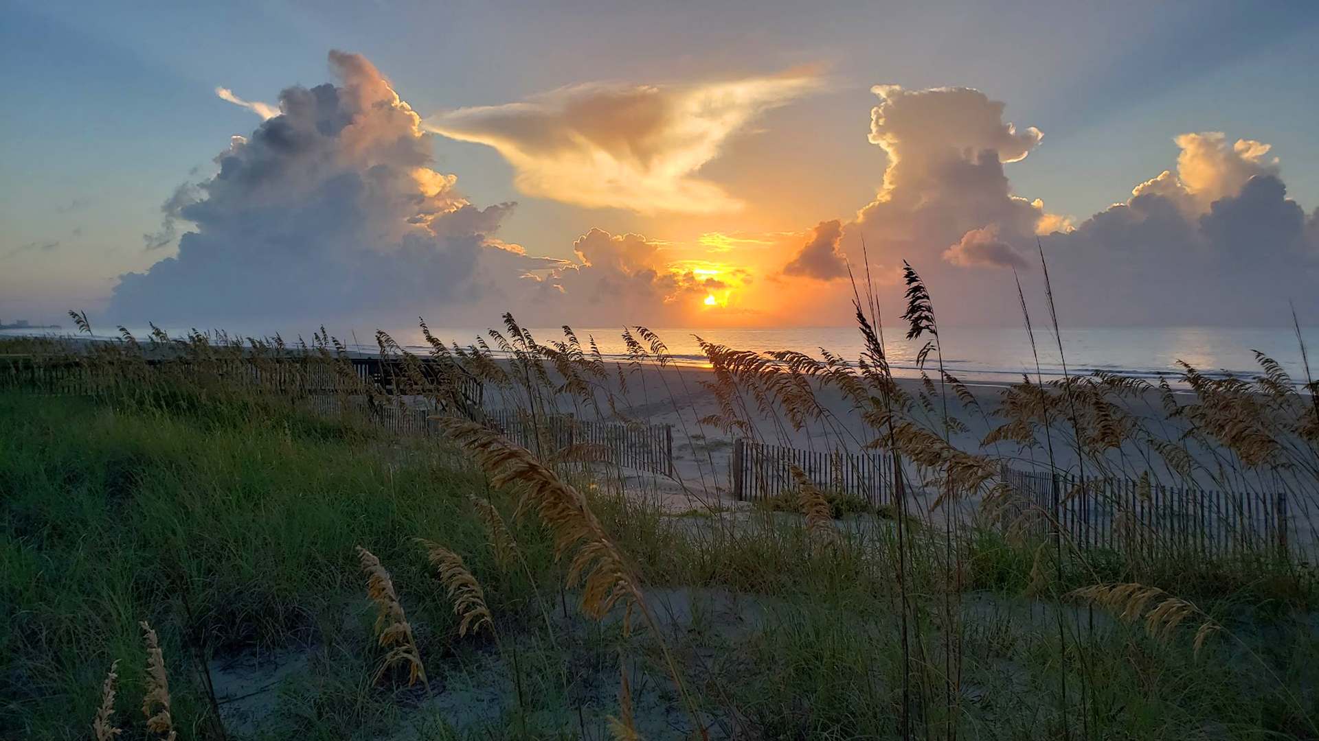 SC beach sunrise