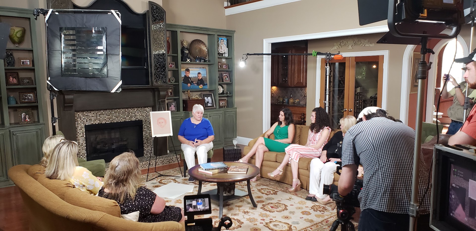 Beloved Children of the Holocaust presentation living room