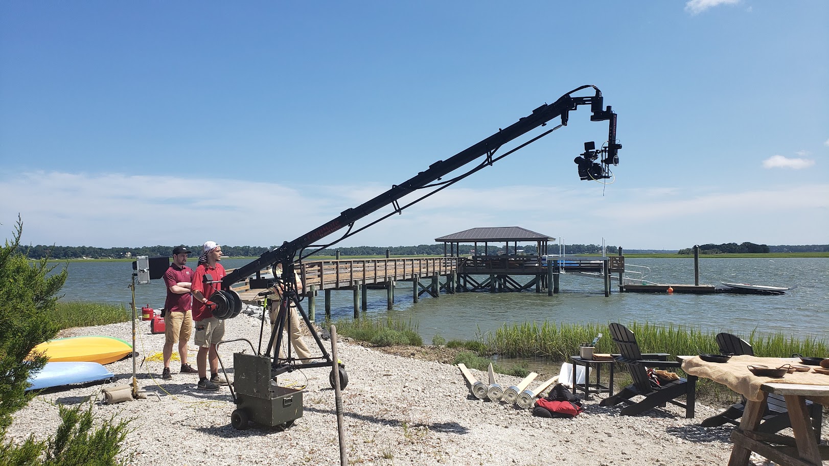 SCPRT location shoot in Hilton Head